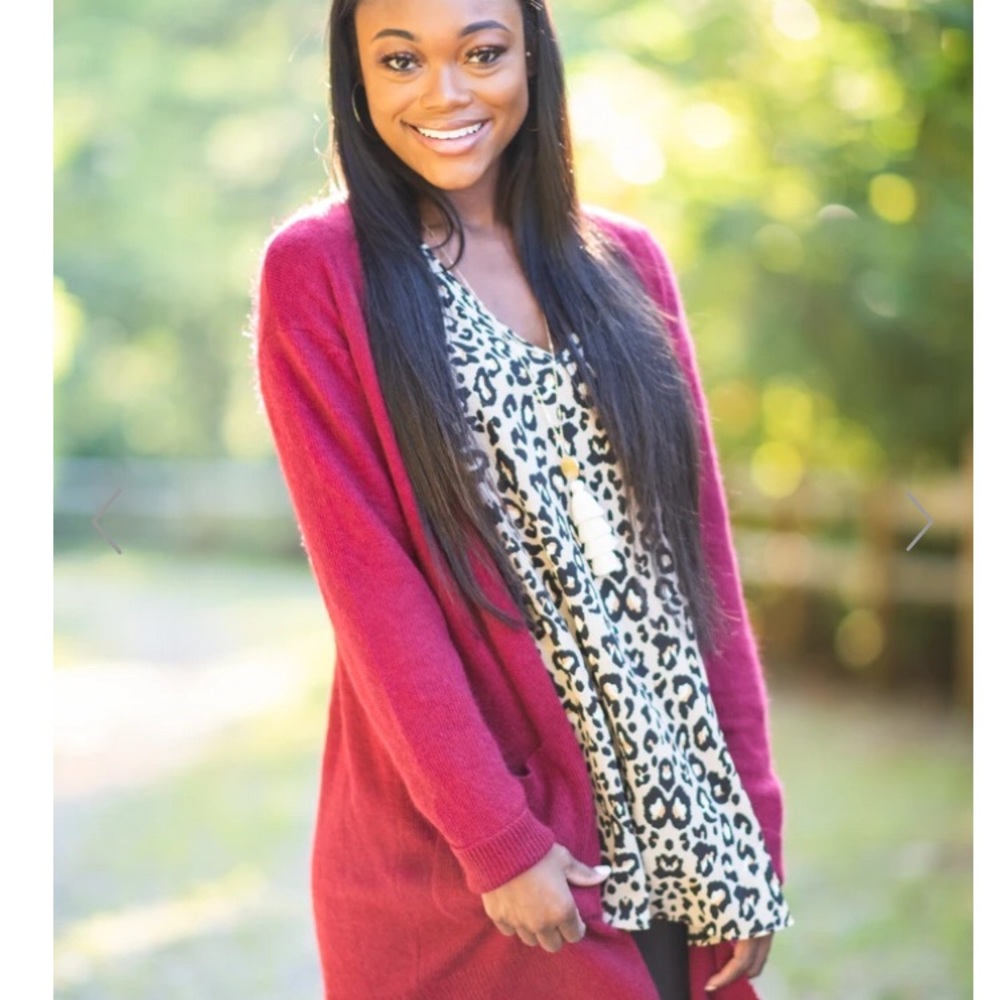 Wine •Cardigan•